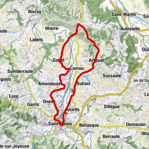 Saint-Palais - Aïcirits - Camou - Église de l'Assomption