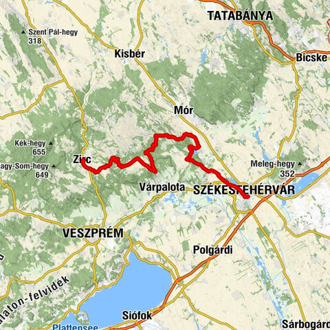 Prohászka templom - Szent Vendel-templom - Nagyboldogasszony-templom - Zirc