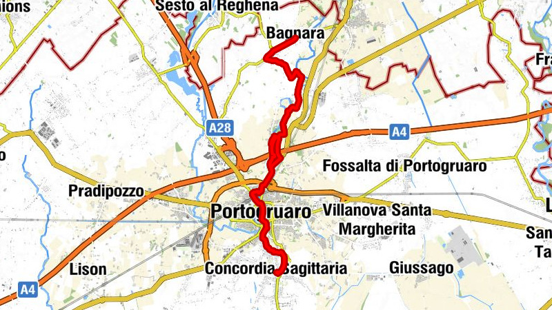 Trattoria alla Bionda - Chiesa di Santa Maria della Purificazione - Duomo di Portogruaro - Concordia Sagittaria