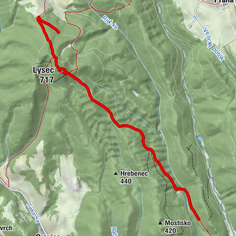 Ľuboreč - Lysec - Tále