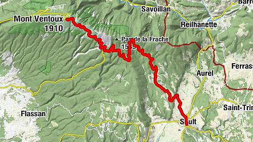 Sault - Chalet Reynard - Col des Tempêtes - Mont Ventoux