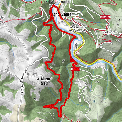 Grand-Vabre - Chez Marie - Chapelle Saint-Léonard-de-Monediès - Fontaine de Monediès