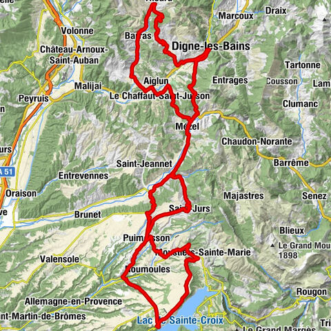 Digne-les-Bains - Église Notre-Dame-du-Bourg - Chapelle Saint-Georges - Église Notre-Dame