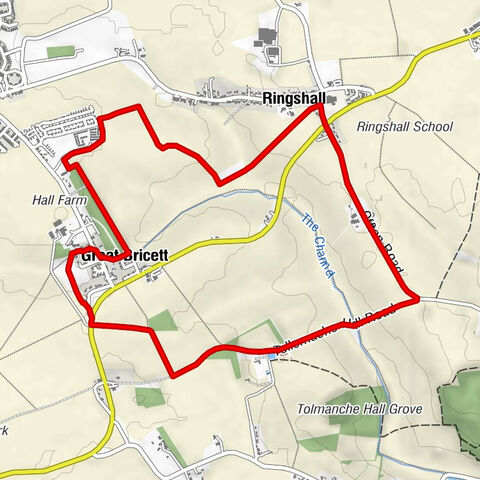 Great Bricett - Ringshall - St Mary & St Lawrence
