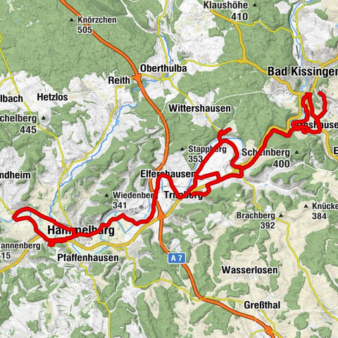 Reiterswiesen - Gasthaus Wolz - Katholische Pfarrkirche St. Vitus - Hammelburg