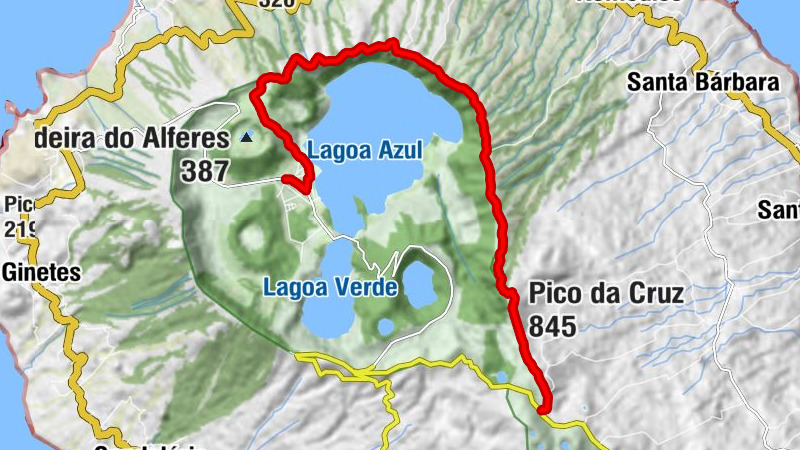Santa Bárbara - Pico da Cruz - N.sa S.ra Das Dores - São Nicolau