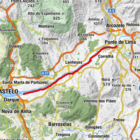 Ponte de Lima - Capela Nossa Sra. Candeias - Geraz do Lima (Santa Maria, Santa Leocádia e Moreira) e Deão