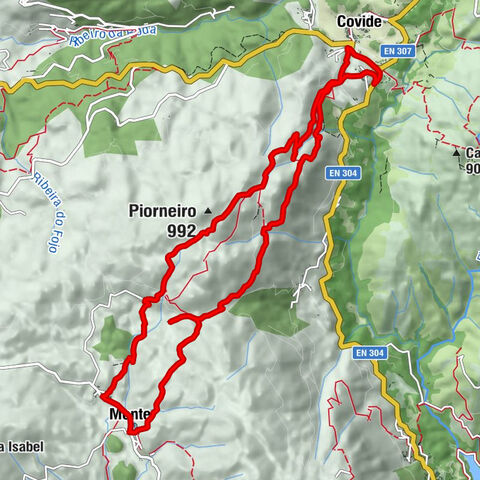 Monte - Rebordochão - Piorneiro - Igreja de Santa Isabel do Monte