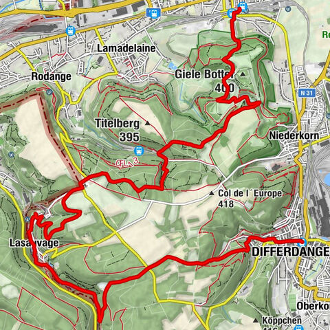 Pétange - Auberge de la Promenade - Mosquée Afnane Differdange - Differdange