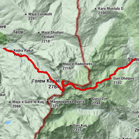 Стрезимир - Guri Dhelpns - Голем Кораб - Radomirë