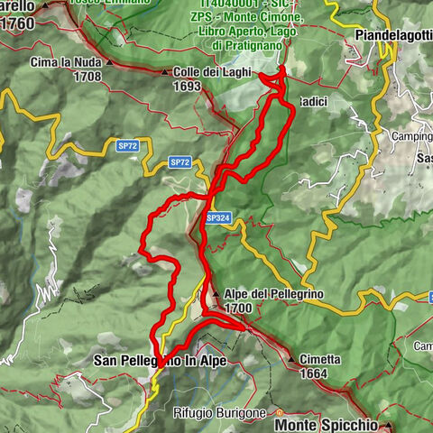 San Geminiano - Passo delle Radici - San Pellegrino In Alpe - Santuario dei Santi Pellegrino e Bianco