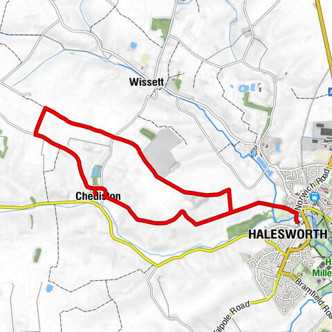 Halesworth - Chediston - St Mary, Chediston