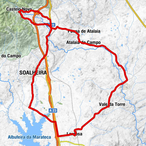 Castelo Novo - Bar Restaurante Lagarto - Mira Serra - Igreja Matriz de Lardosa