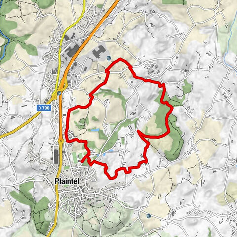 Plaintel - Le Rocher - Brangolo - Boulé d'en Bas