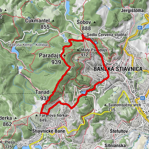 Evanjelický kostol - Paradajs - Tanád - Malý Tanád