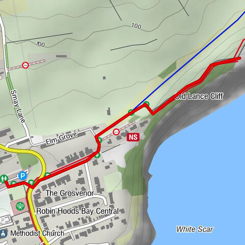 Fylingdales - Robin Hood's Bay - Old Lance Cliff