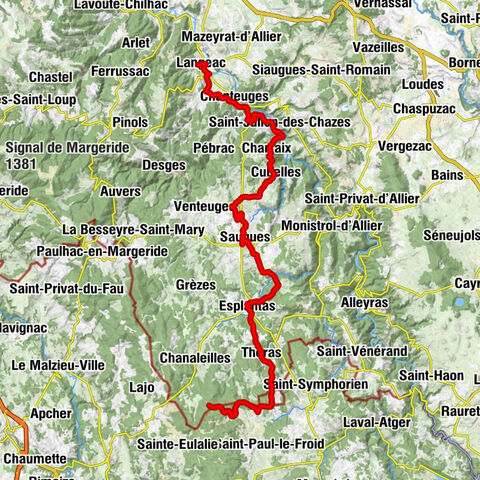 Langeac - Collégiale Saint-Gal - Église Saint-Jean-Baptiste - Saint-Paul-le-Froid