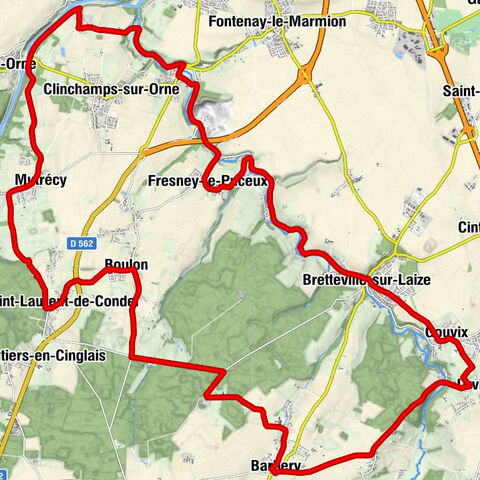 Le Pont du Coudray - Église de l'Assomption-de-Notre-Dame - Église Notre-Dame - Église Saint-Laurent