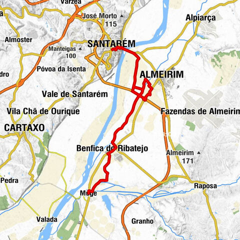 Muge - Igreja de Santa Maria da Alcáçova - Igreja da Graça - Marvila