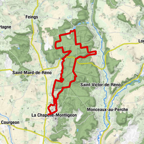 Le Pont - La Ronderie - Les Forges - La Chapelle-Montligeon