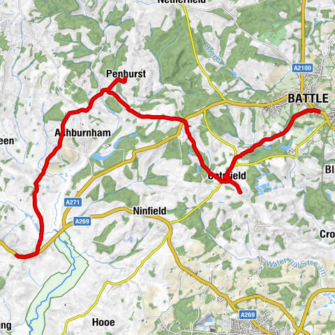 Boreham Street - Penhurst Parish Church - St Laurence - Senlac Hill
