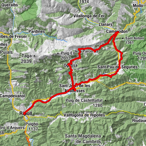 Sant Pere de Ripoll - Minera Taproom (restaurant la Ruta del Ferro) - Sant Martí de Surroca - La Piazzeta