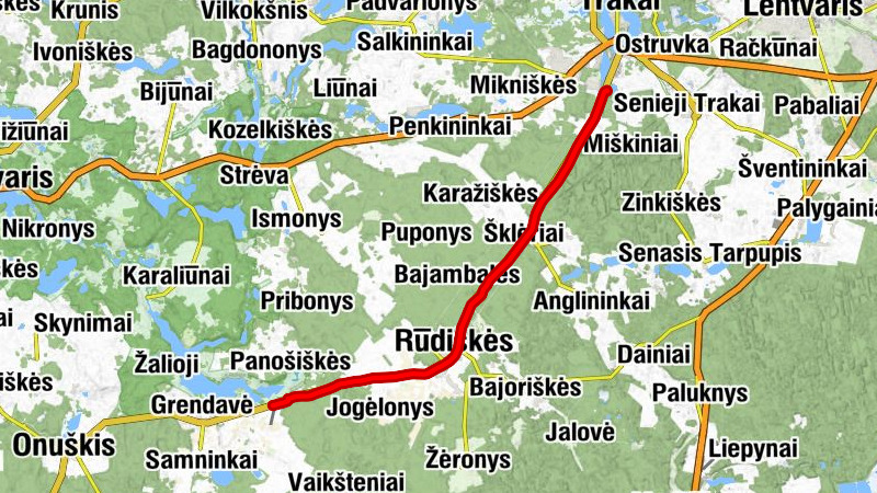 Babriškės - Žukiškės - Rūdiškės - Antakalnis