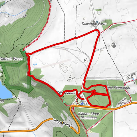 Sutton-under-Whitestonecliffe - Fairies Parlour - Sutton Brow