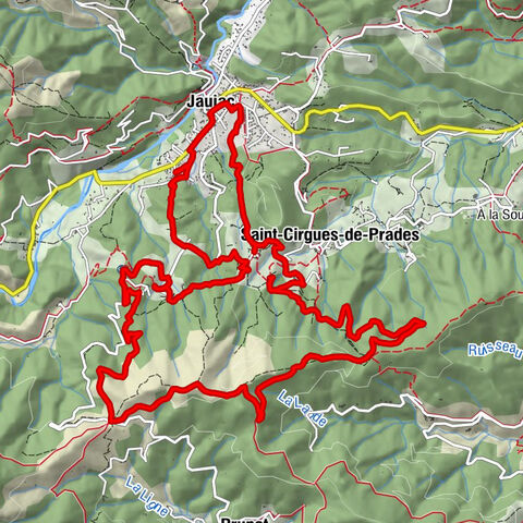 Jaujac - La Peyrouse - Saint-Cirgues-de-Prades - Église Saint-Bonnet