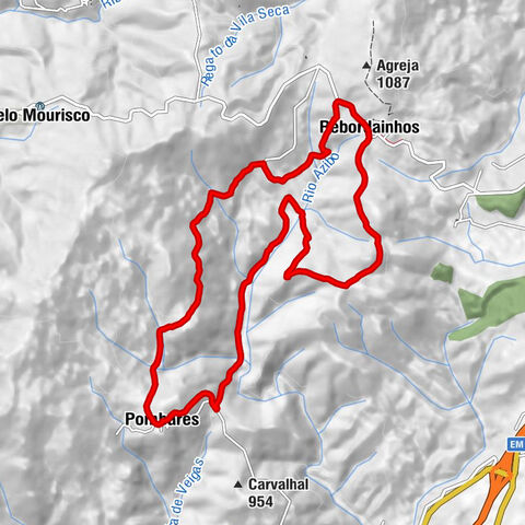 Rebordainhos - Pereiros - Pombares