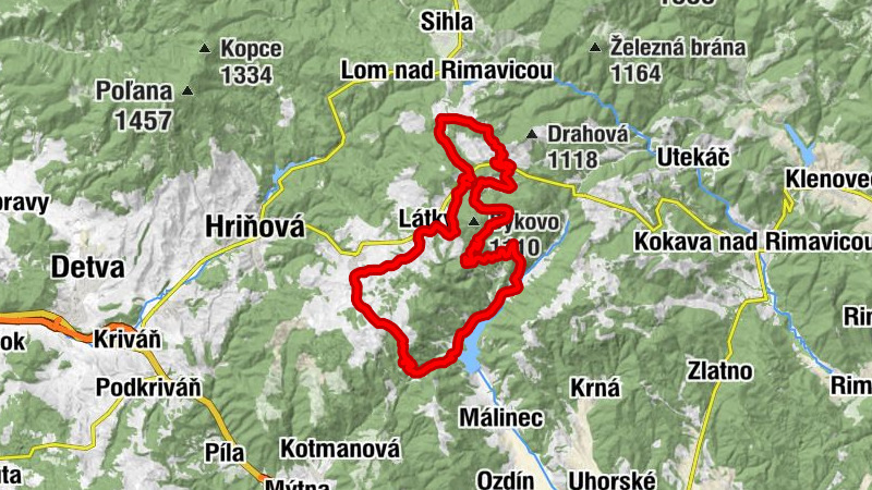 Látky - Čierťaž - Prašivá