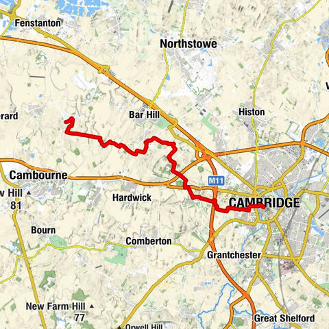 Knapwell - St. Peter & Paul - The Three Horseshoes - Great Saint Mary, The University Church