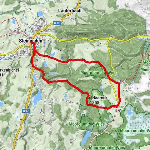 Steingaden - Grabkapelle der Grafen Dürkheim - Wieskapelle - Haareck