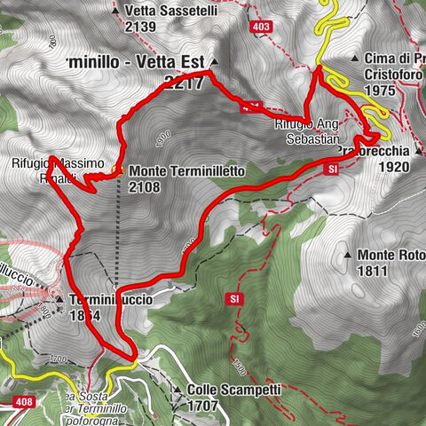 Micigliano - Monte Terminillo - Terminillo - Vetta Est - Monte Terminilletto