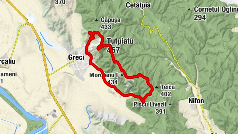 Greci - Țuțuiatu - Ghiunaltu - Moroianu II