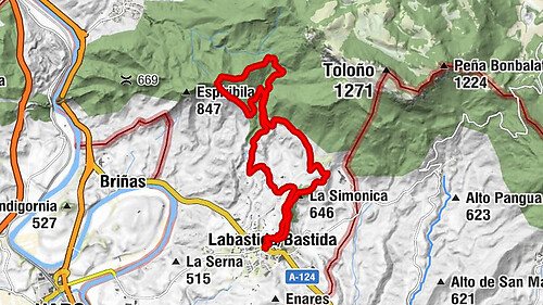 Labastida/Bastida - San Cristóbal - La Simonica - El Calvario