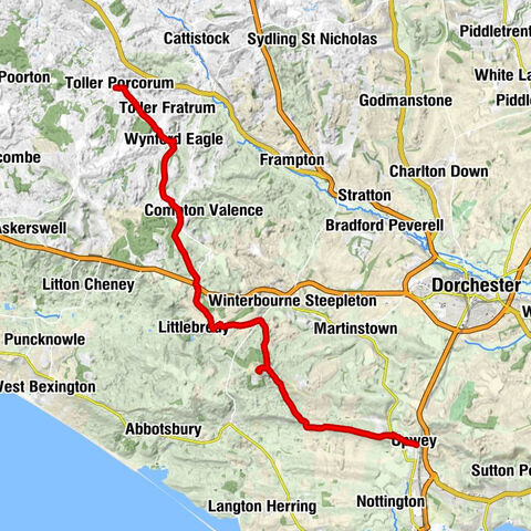 St Andrew - Corton Hill - St Bartholomew - Upwey