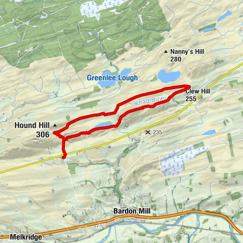 Once Brewed - Peel Gap - Clew Hill - King's Hill