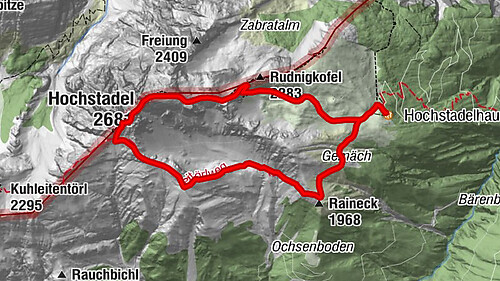 Gipfelwanderung zum Hochstadel
