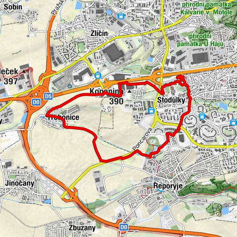 Třebonice - Stodůlky