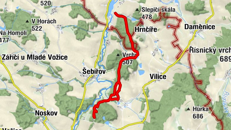 Běleč u Mladé Vožice - Bzová