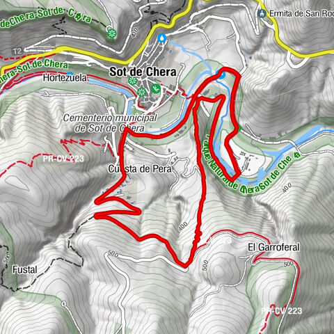 Sot de Chera 5,3 km