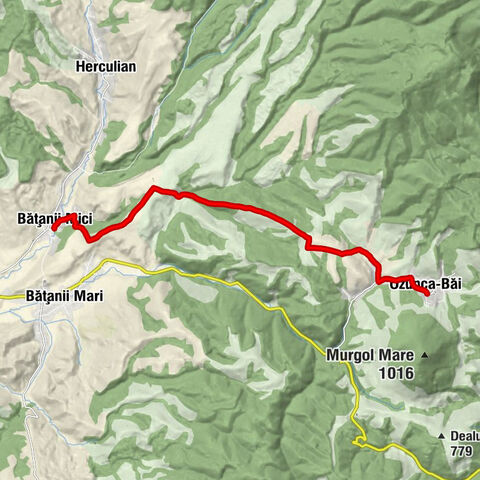 Bățanii Mici - Ozunca-Băi - Uzonkafürdő borvízforrás