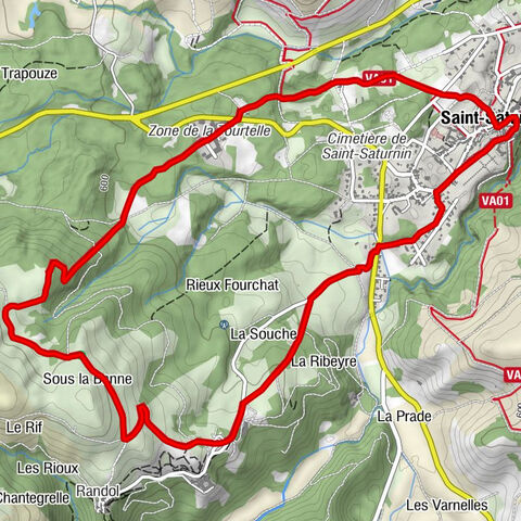 Saint-Saturnin - Issac - Chapelle Sainte-Madeleine - Église Notre-Dame