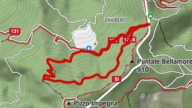 Portella Croce di Cumia - Puntale Bellamore - II Circoscrizione