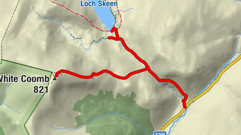 Dumfries and Galloway - Grey Mare's Tail (NTS) - White Coomb