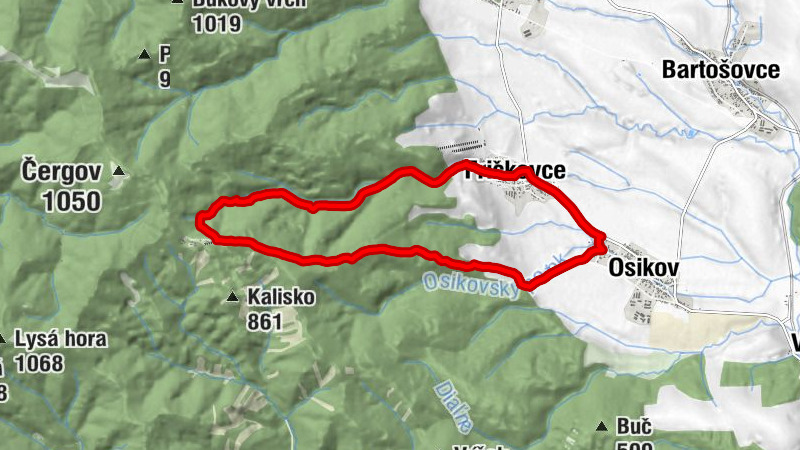 Fričkovce - Pod dierami - U Bociana