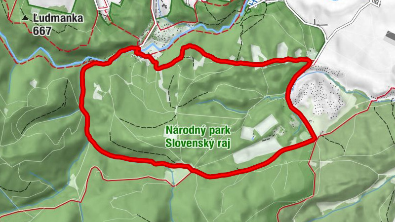 Smižany - Sovia skala - Grófska studňa