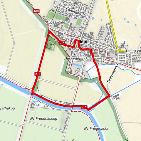 Tønder Kommune - Højer Kirke - Det Gamle Pølsemageri - Højer