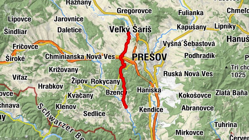 Radatice - Kostol sv. Donáta - Kostol Krista Kráľa - Veľký Šariš